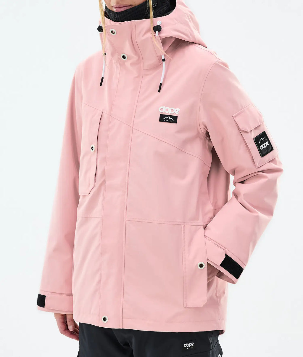 Adept W Snowboard Jacket Women Soft Pink