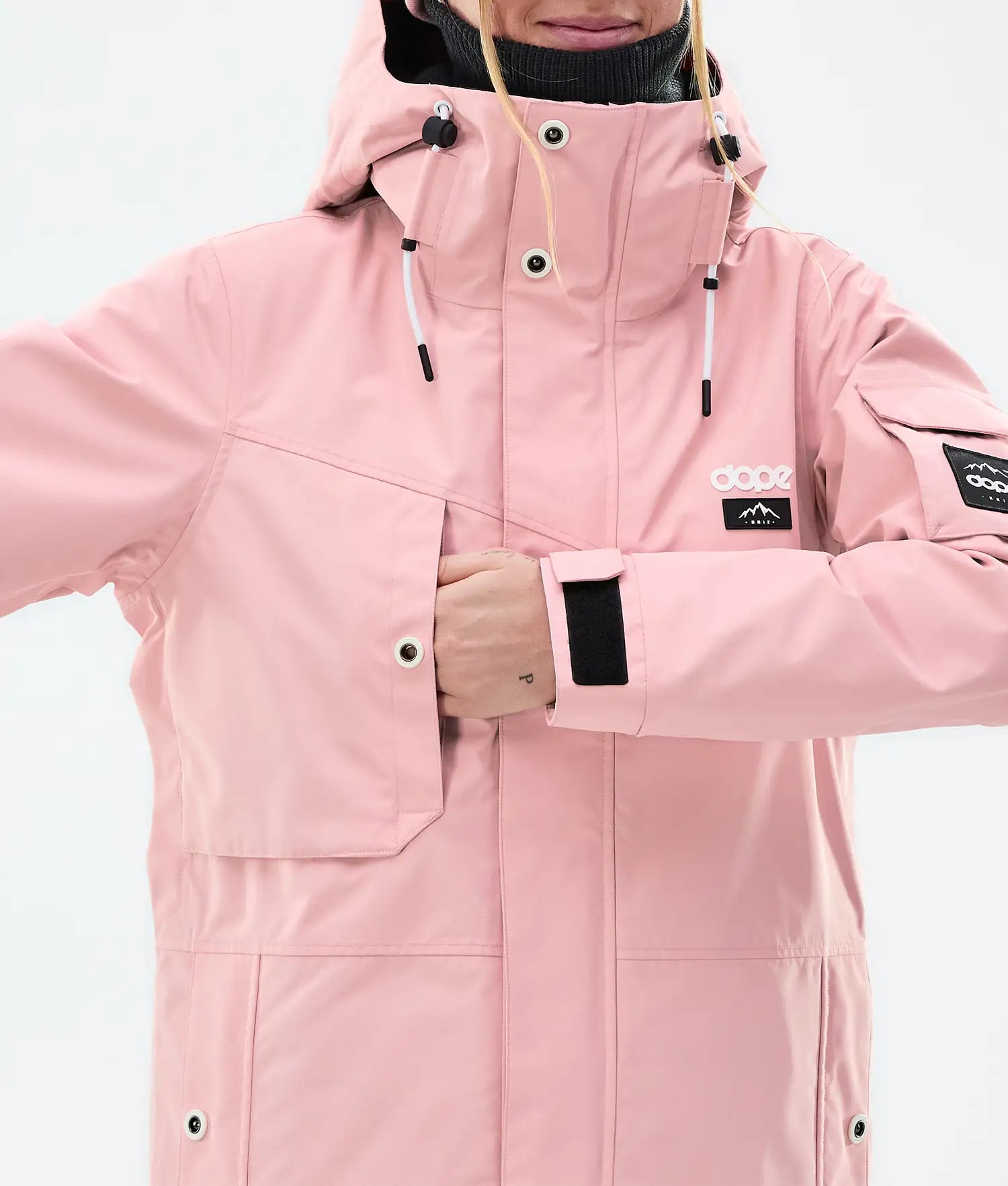 Adept W Snowboard Jacket Women Soft Pink