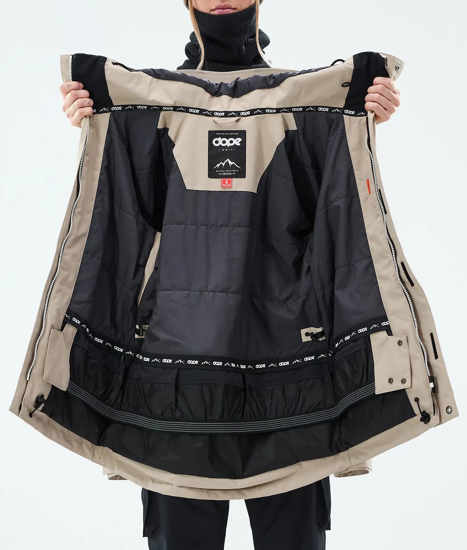 Adept W Snowboard Jacket Women Sand
