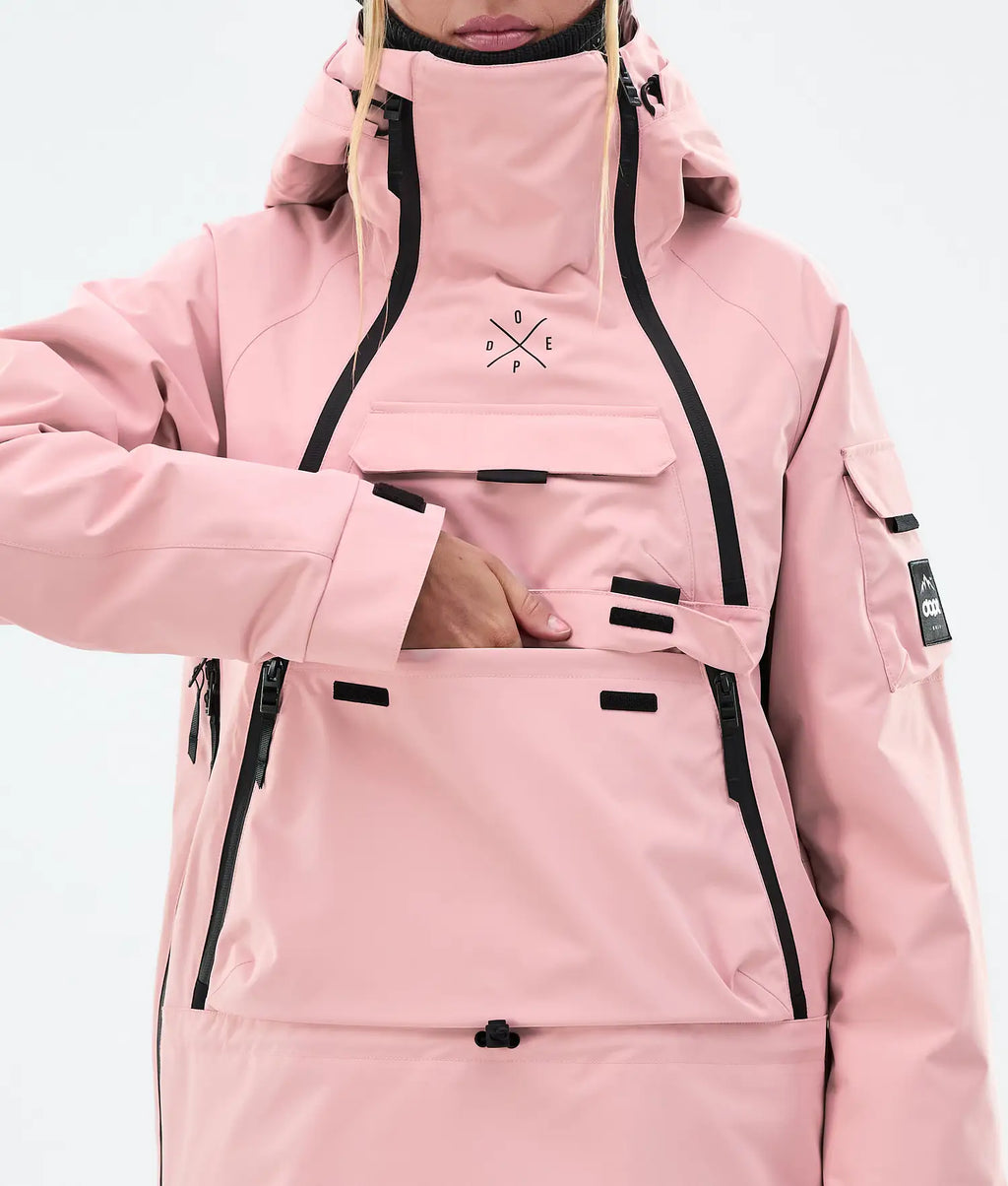 Akin W Snowboard Jacket Women Soft Pink