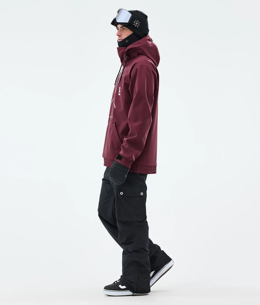 Yeti Snowboard Jacket Men 2X-Up Burgundy