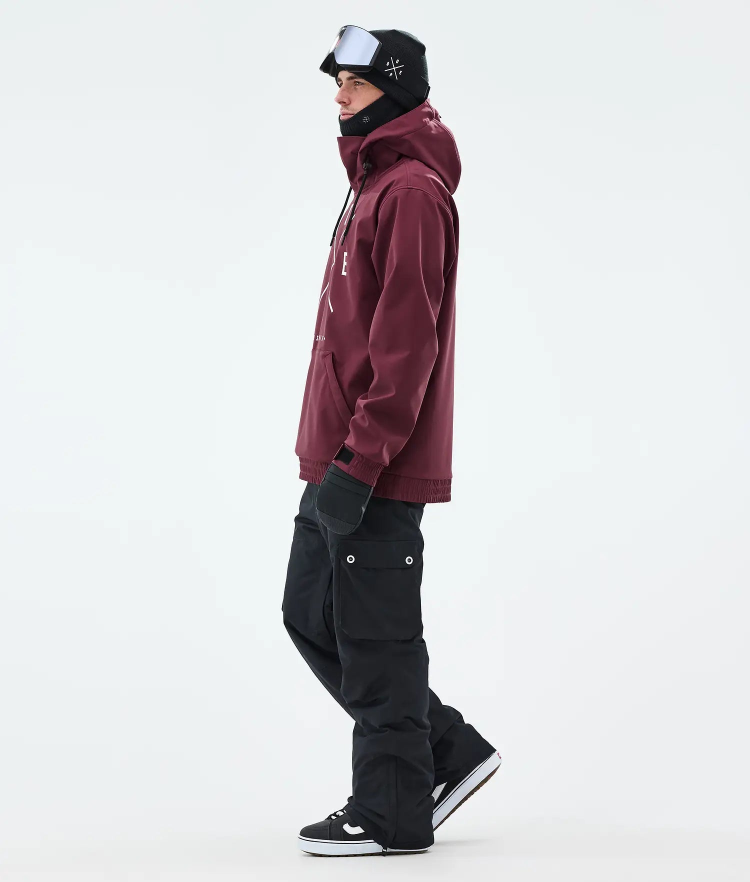 Yeti Snowboard Jacket Men 2X-Up Burgundy