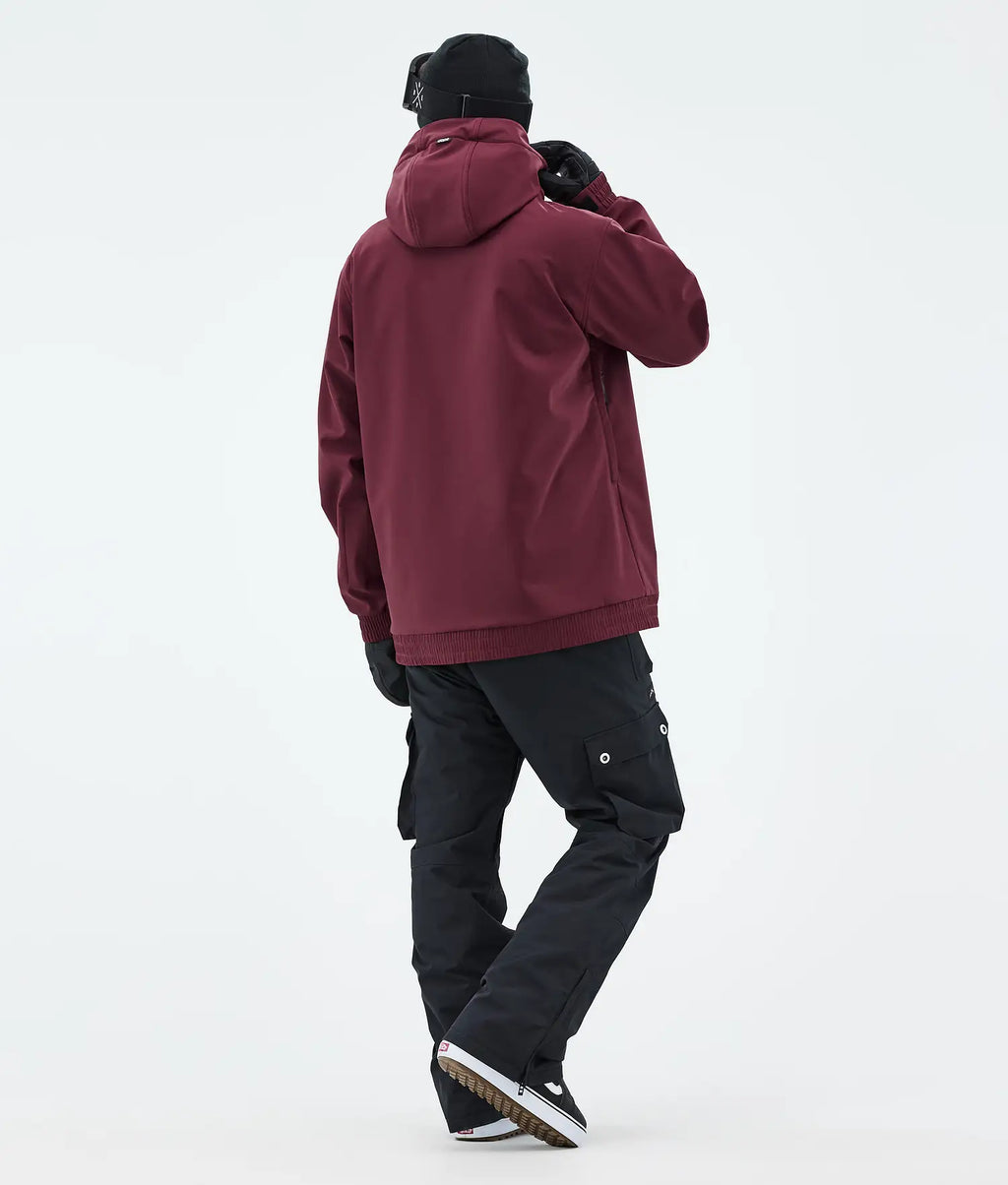 Yeti Snowboard Jacket Men 2X-Up Burgundy