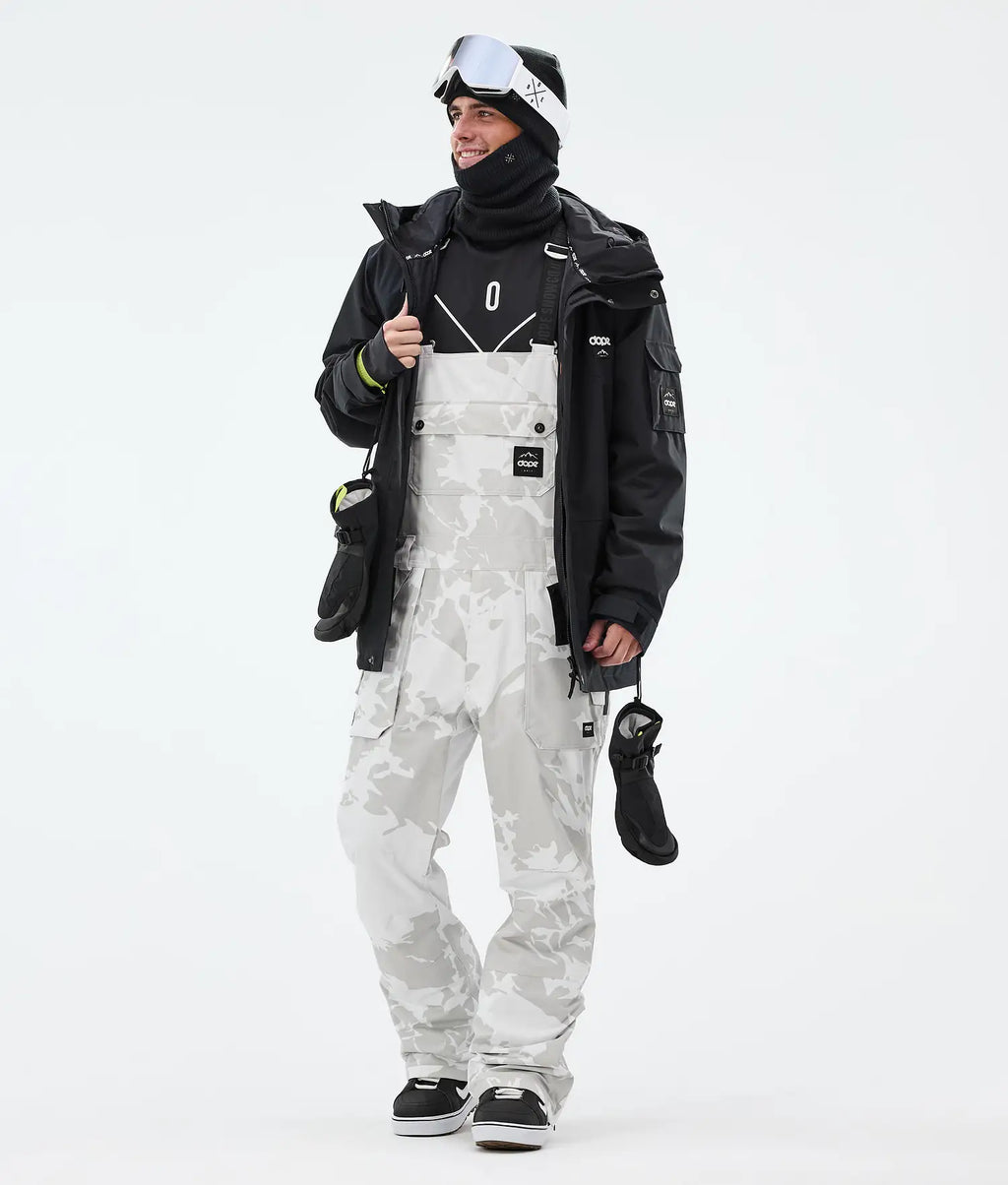 Notorious B.I.B Snowboard Pants Men Grey Camo