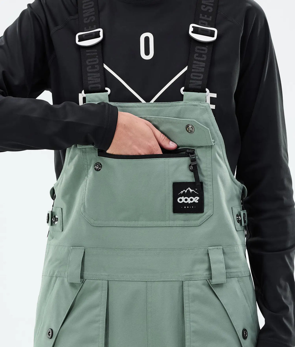 Notorious B.I.B W Snowboard Pants Women Faded Green
