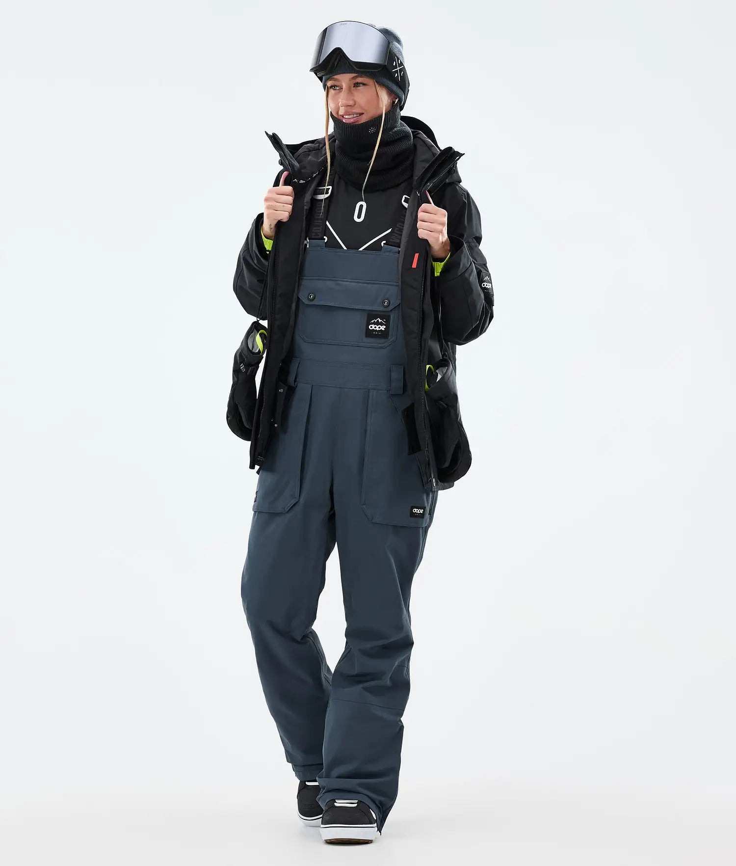 Notorious B.I.B W Snowboard Pants Women Metal Blue