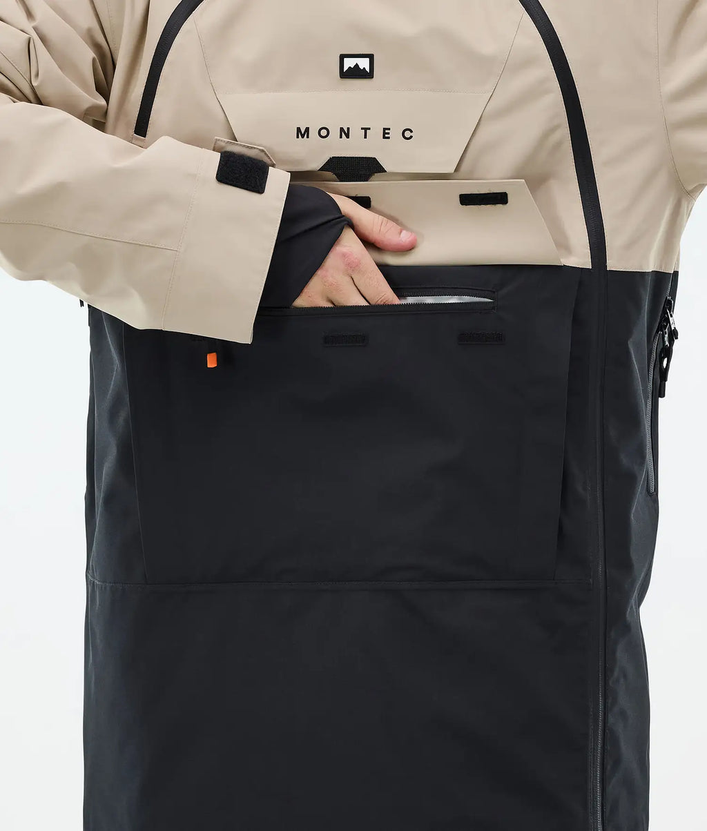 Doom Ski Jacket Men Sand/Black