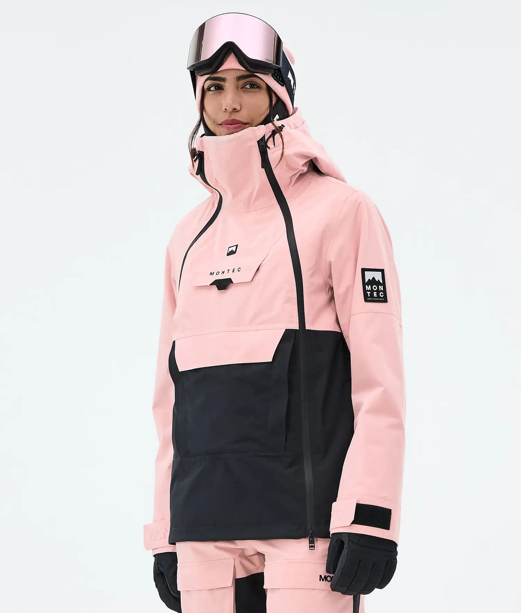 Doom W Ski Jacket Women Soft Pink/Black
