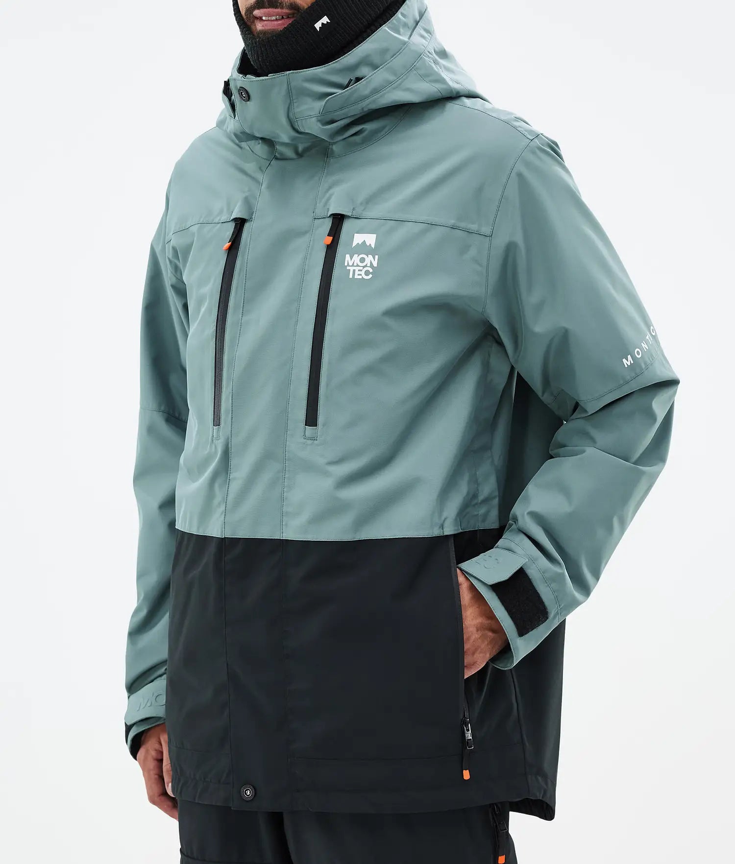 Fawk Ski Jacket Men Atlantic/Black