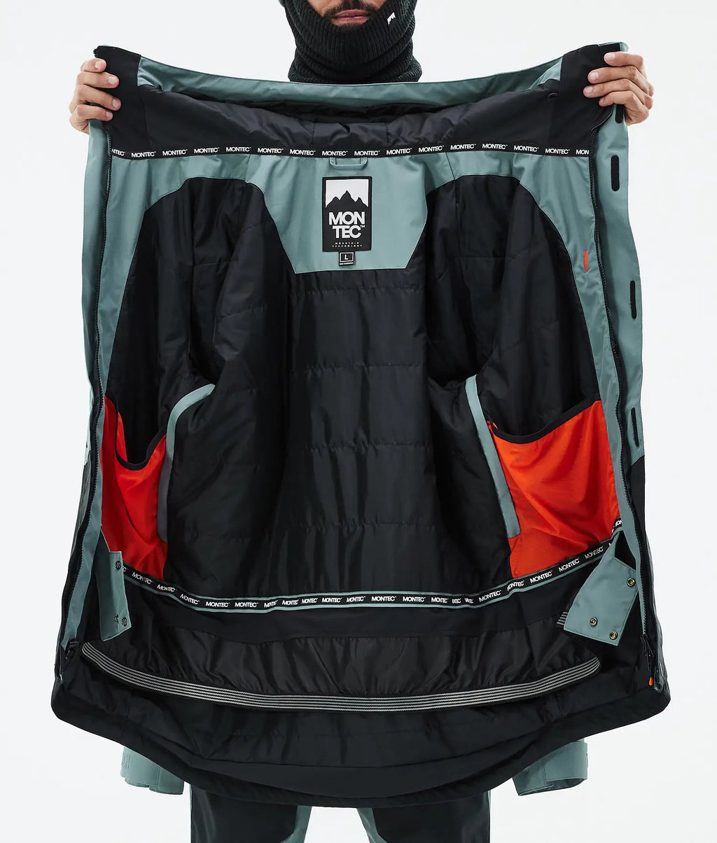 Fawk Ski Jacket Men Atlantic/Black