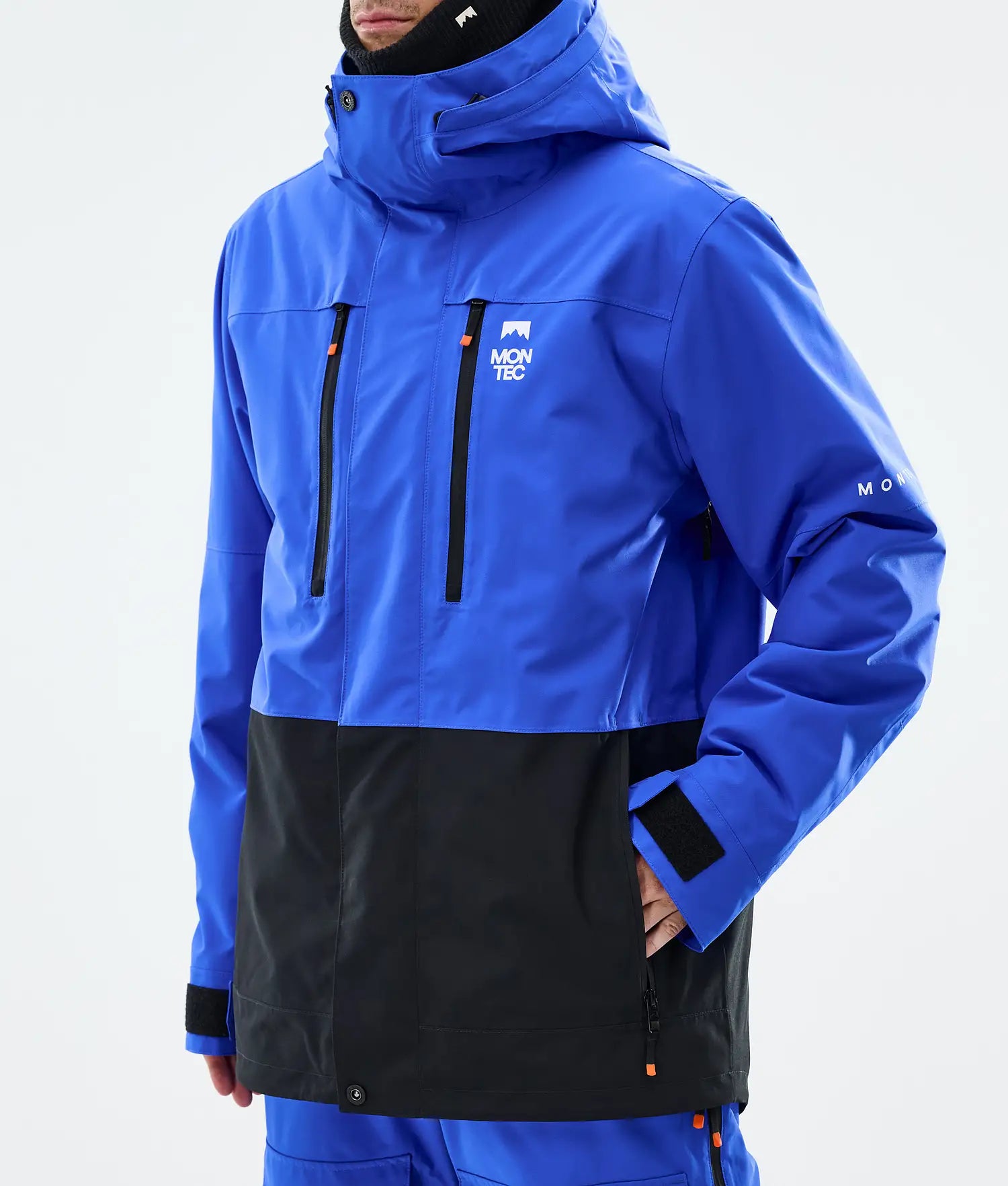 Fawk Ski Jacket Men Cobalt Blue/Black