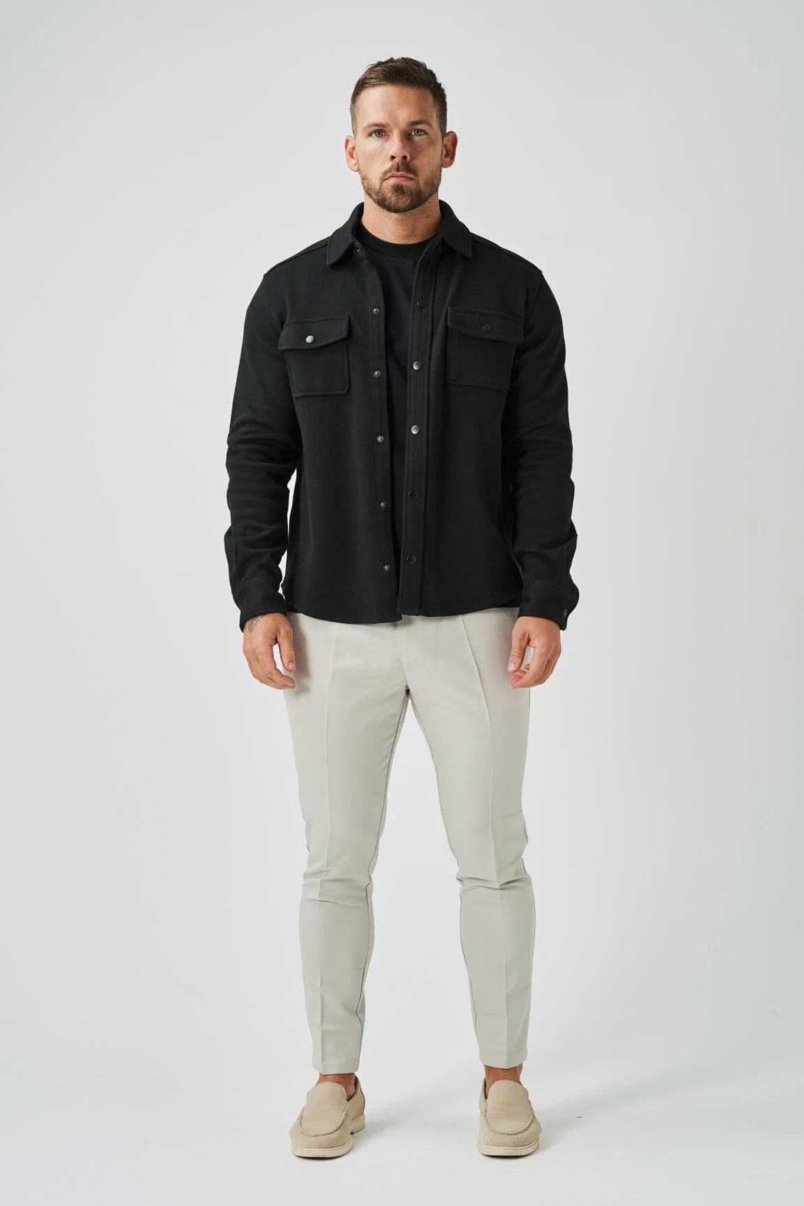 OVERSHIRT - BLACK