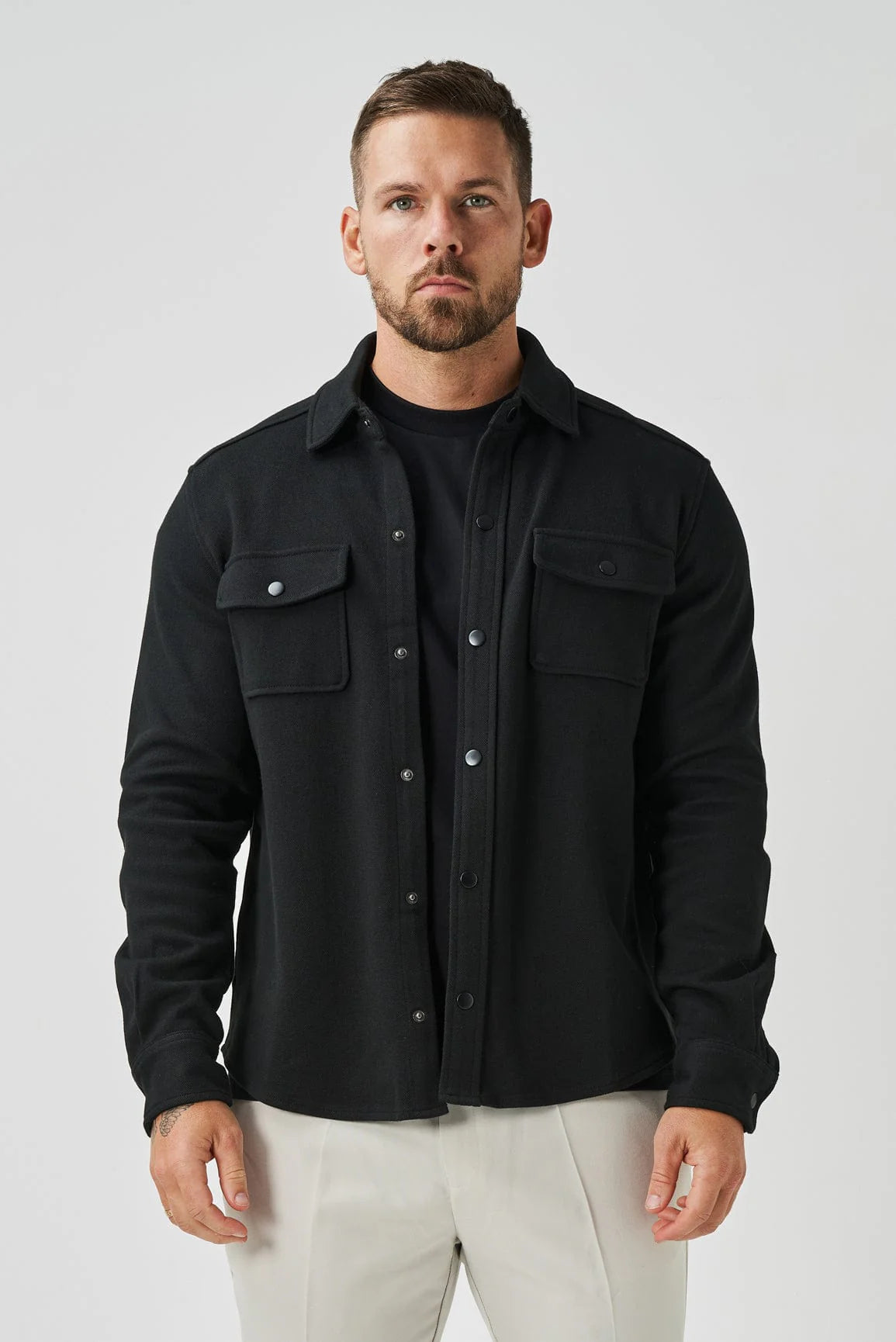 OVERSHIRT - BLACK
