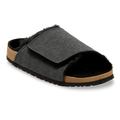 Schuhe mit Schaffell Beige