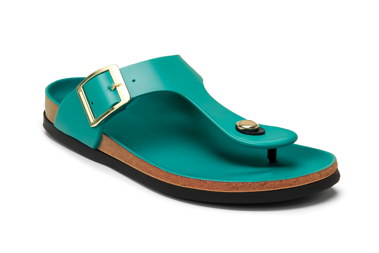 Sandal with Drop Buckle