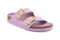 Women's Chunky Sandal Large Buckle White