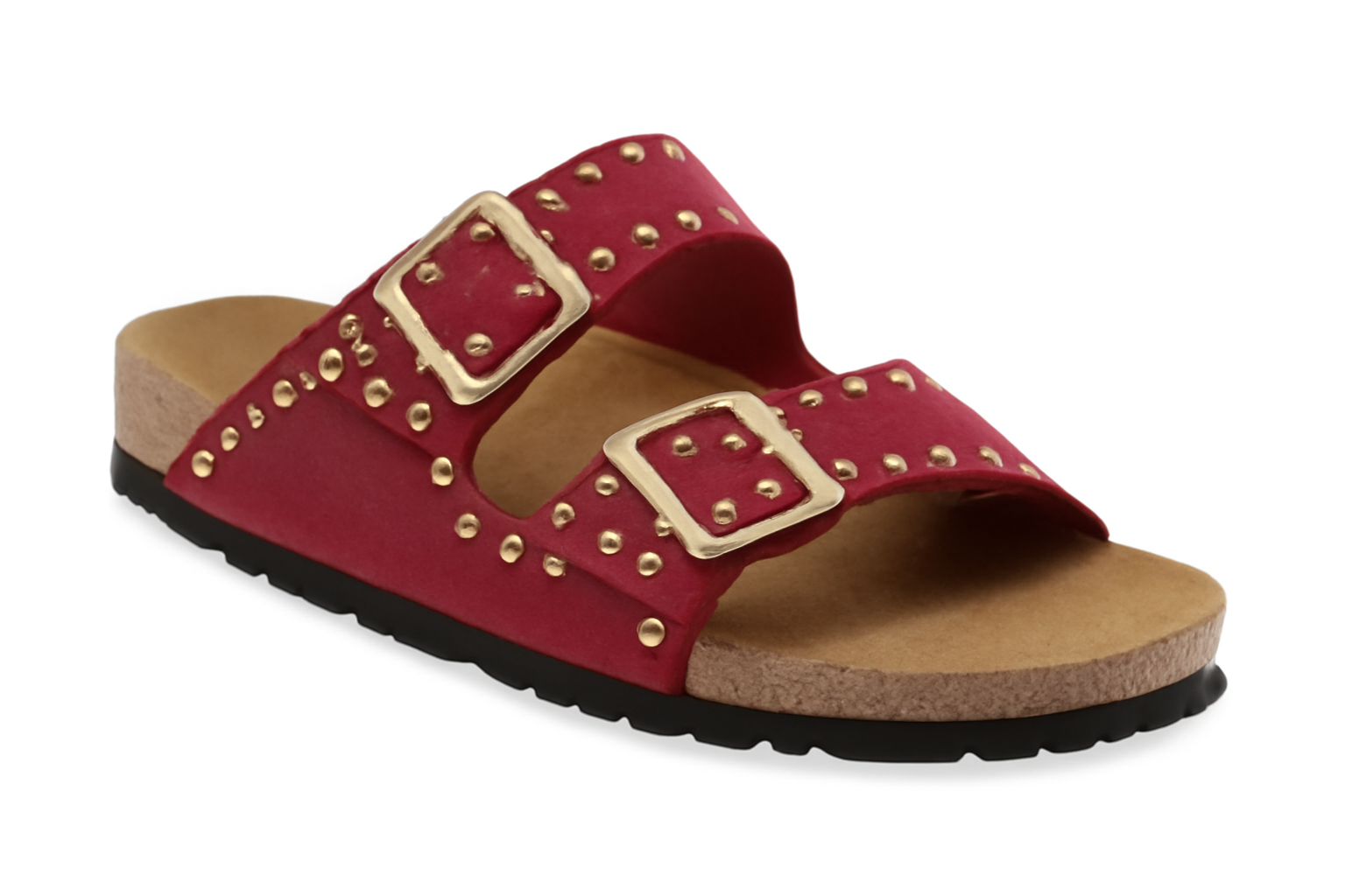 Women's Studded Sandal Black