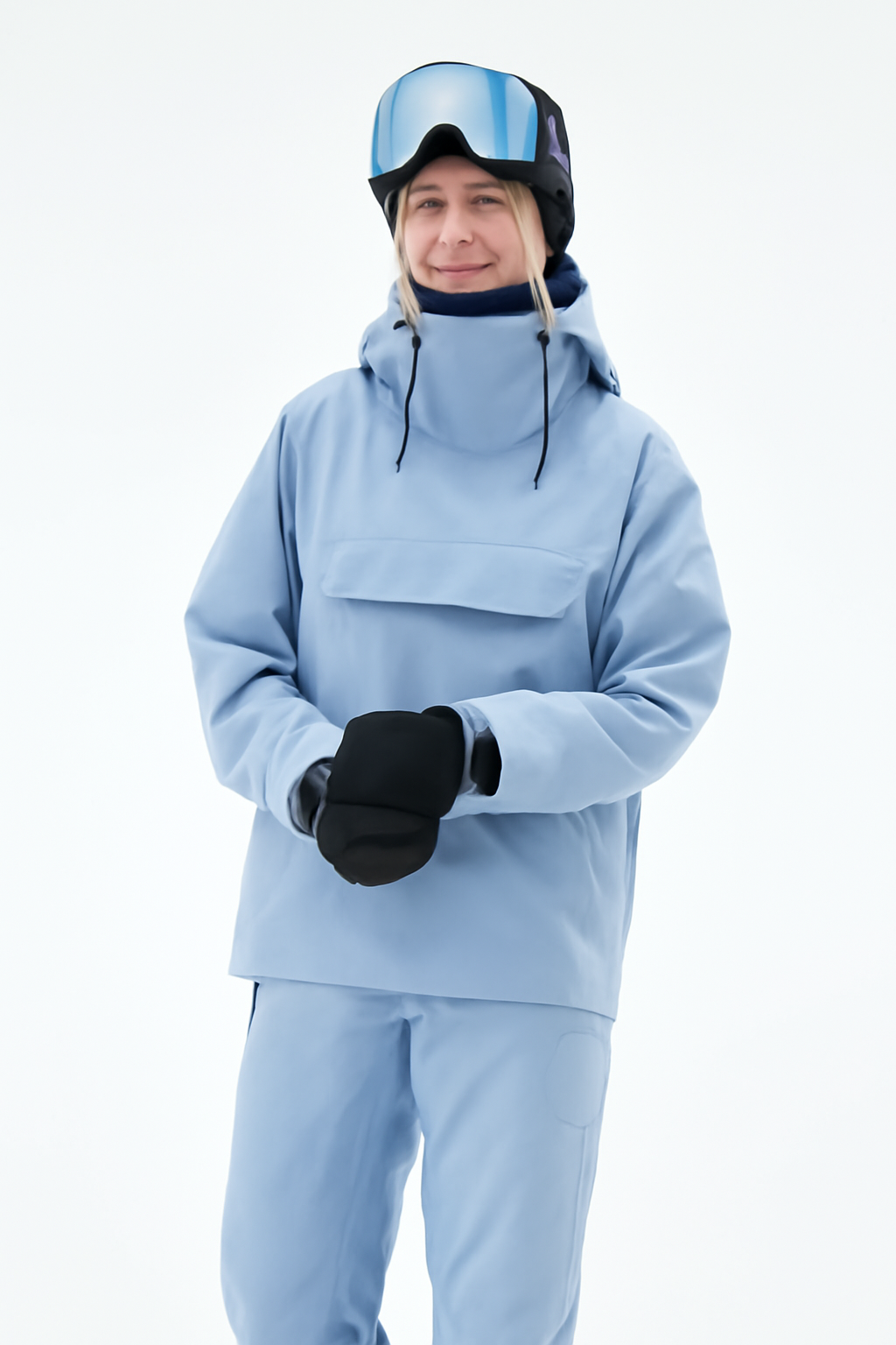 Snowboard Jacket Women Light Blue