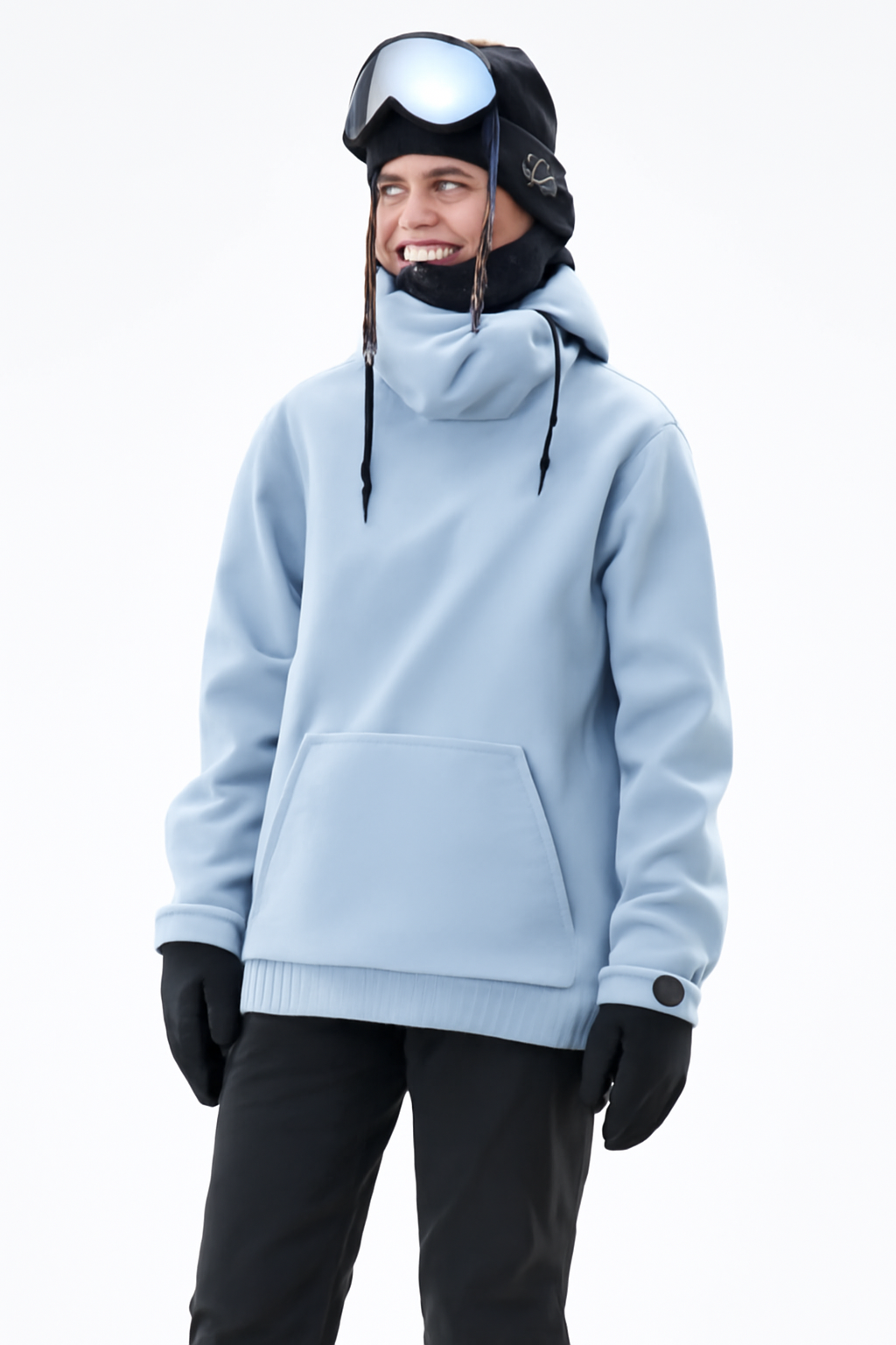 Snowboard Jacket Women Hellblau