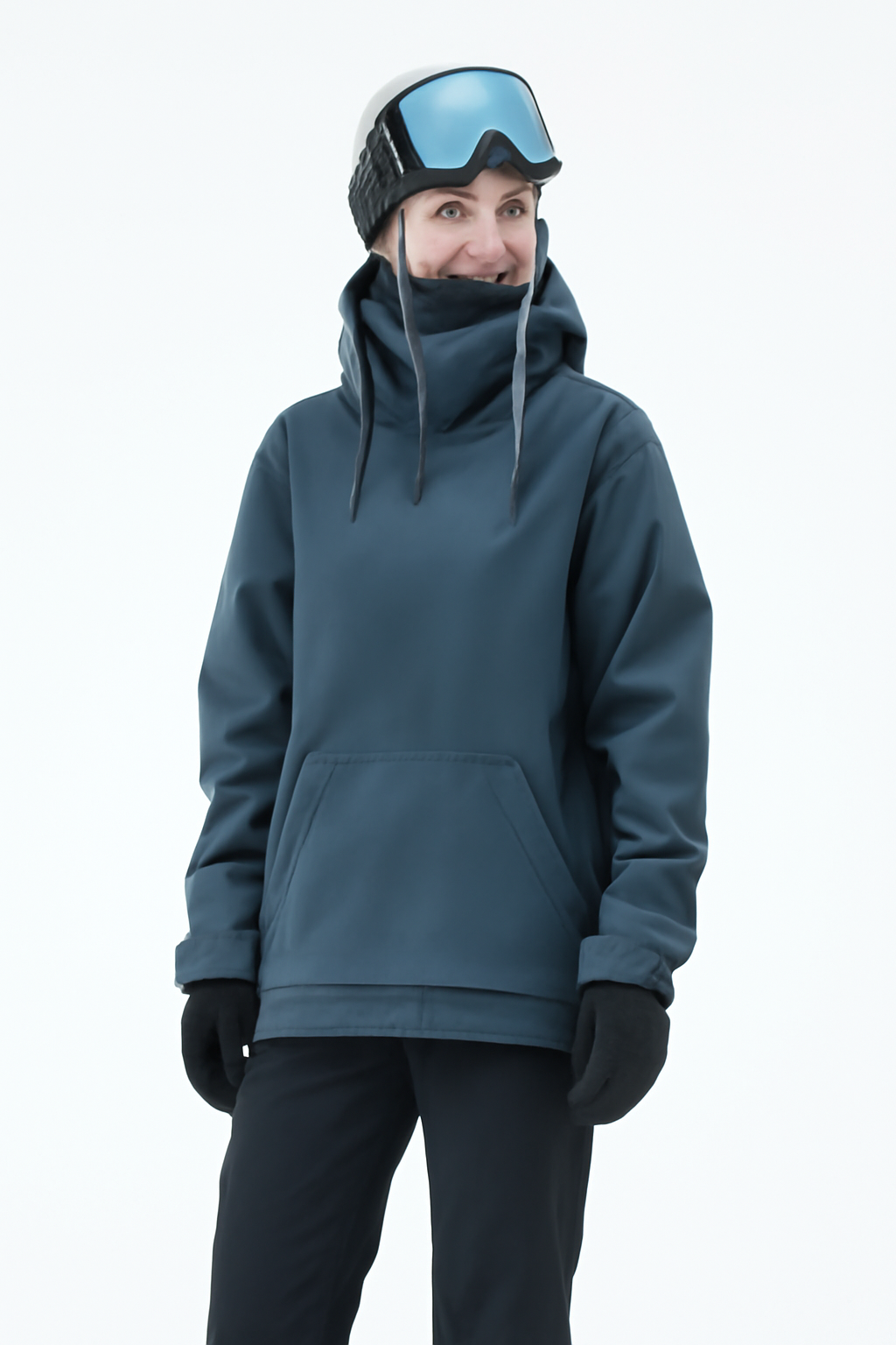 Snowboard Jacket Women 2X-Up Metallic Blue