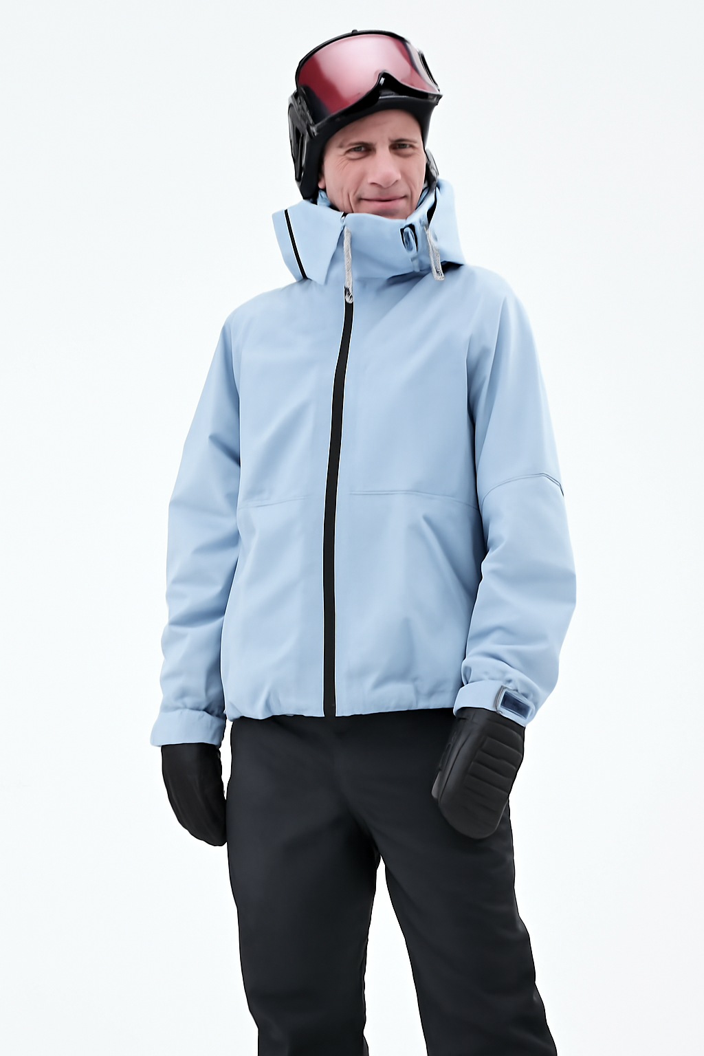 Snowboard Jacket Women Hellblau