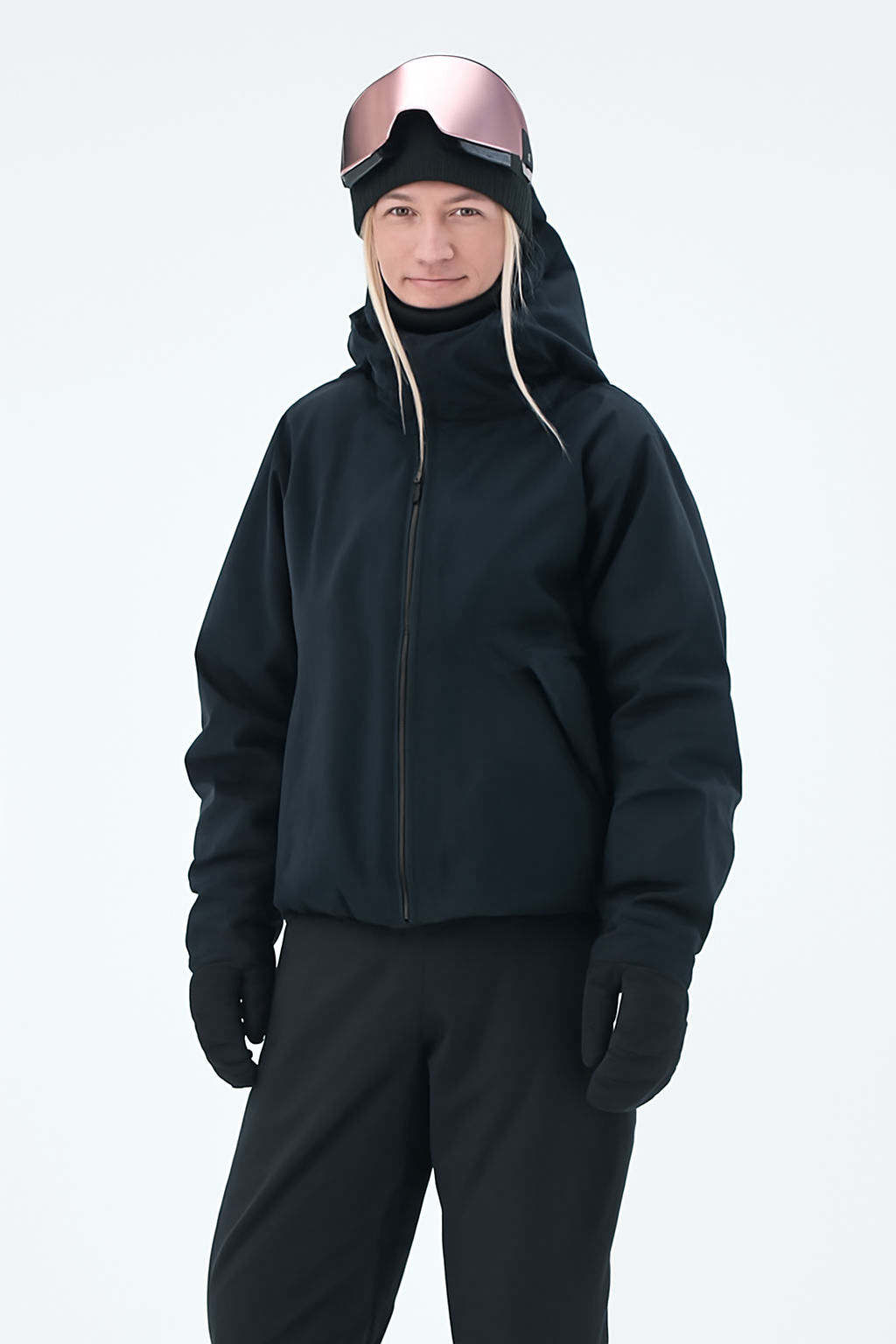 Snowboard Jacket Women Schwarz