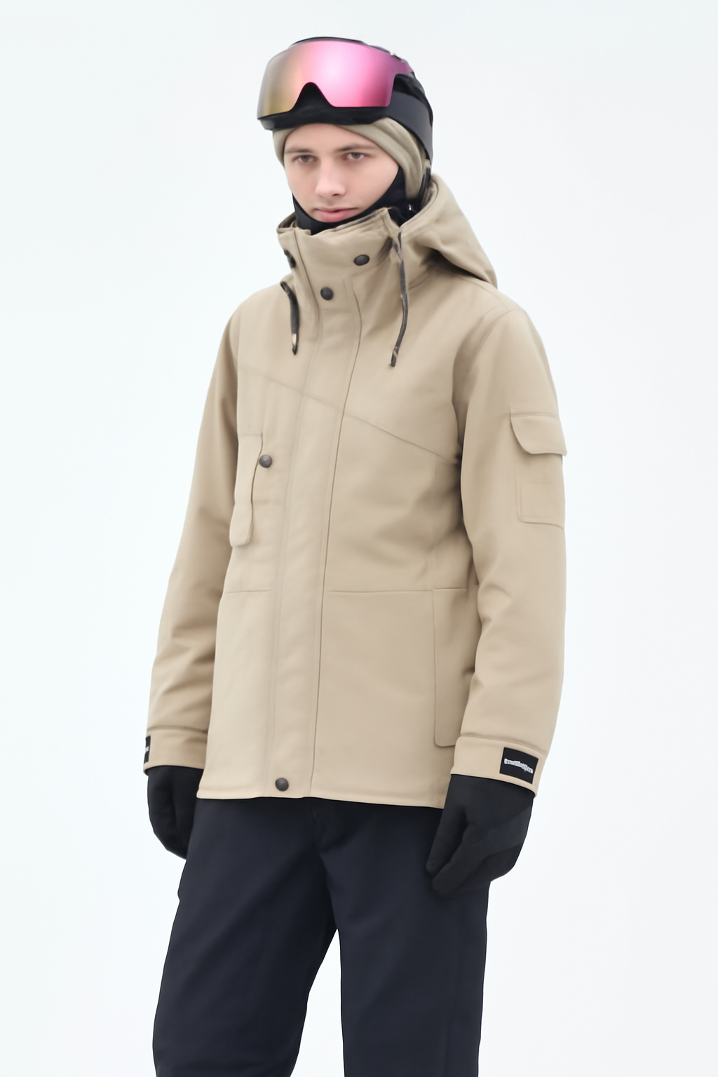 Snowboard Jacket Women Sand