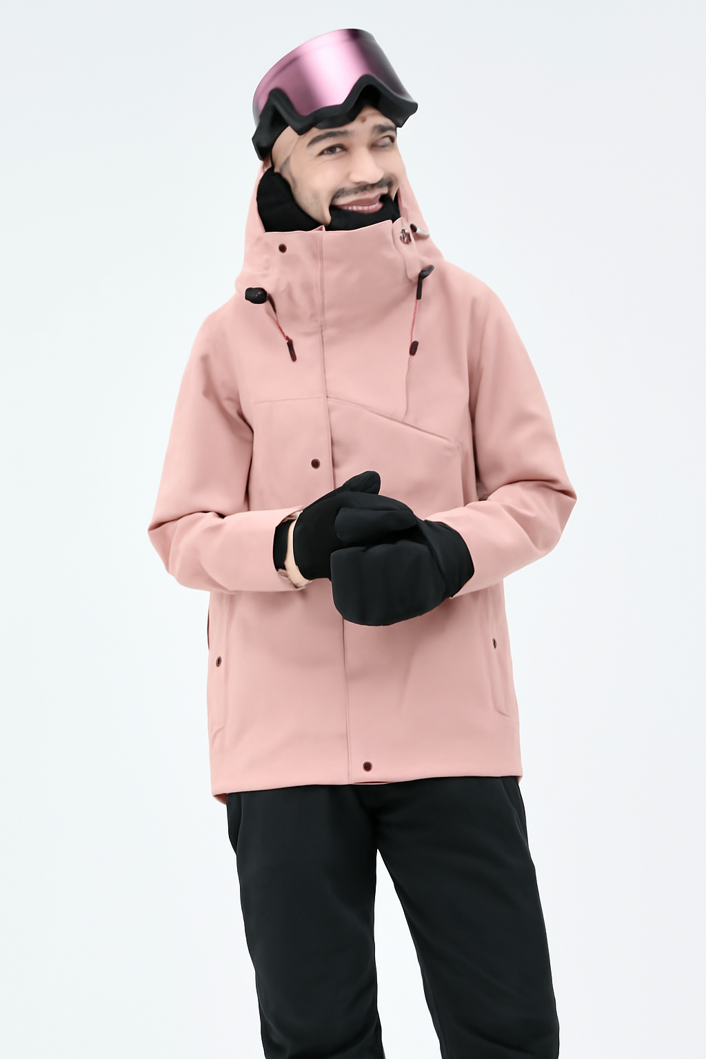 Snowboard Jacket Women Soft Pink