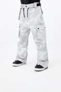 Snowboard Pants Men Grey Camo