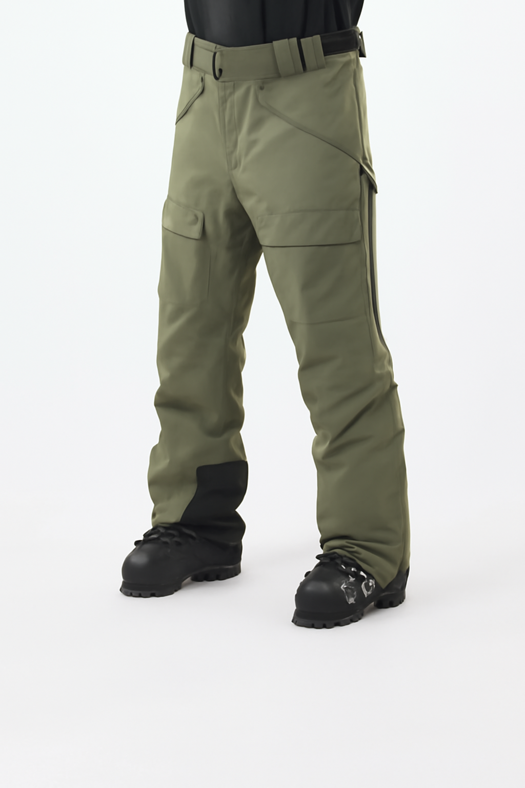 Snow Pants Men Greenish