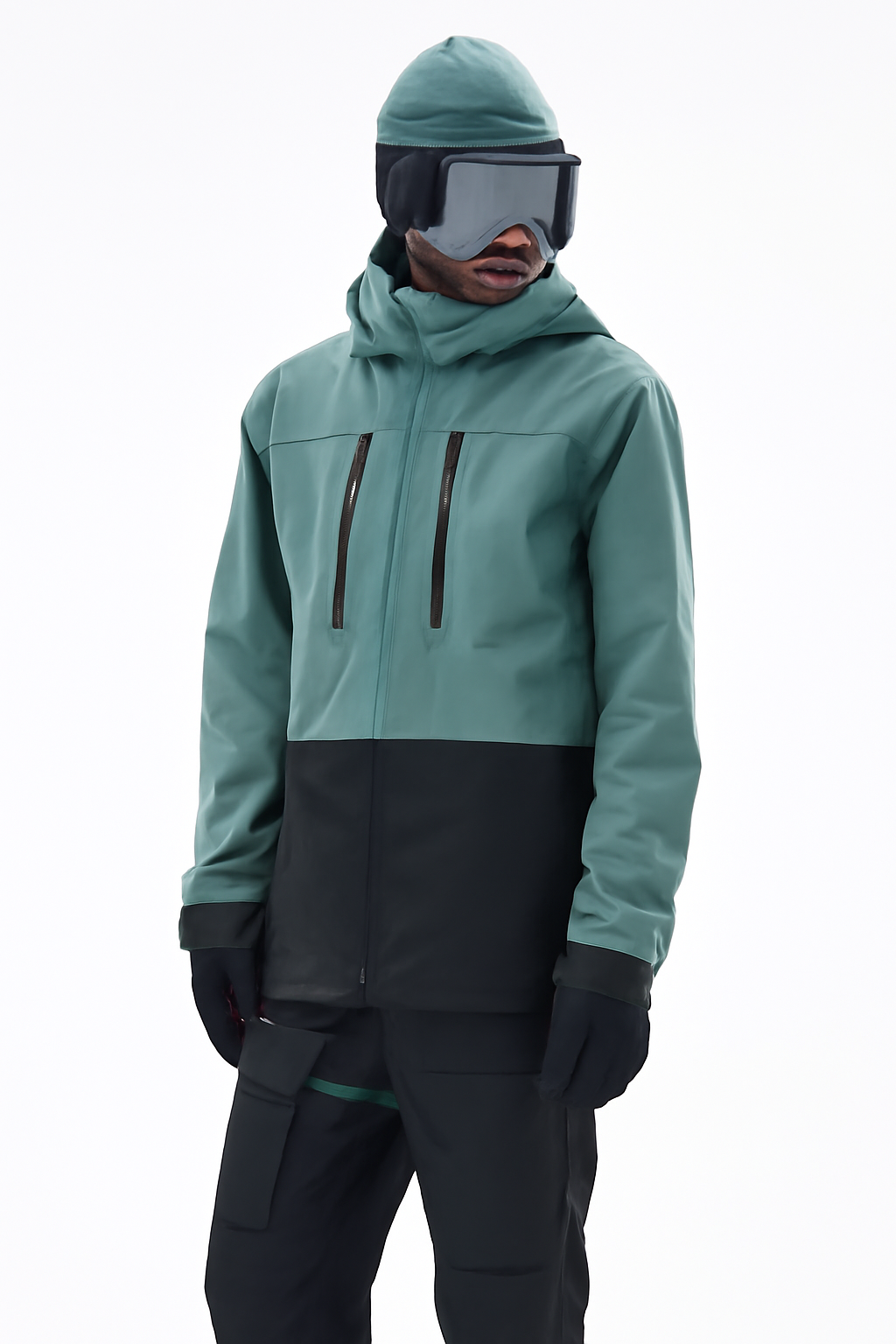 Ski Jacket Men Blue/Black