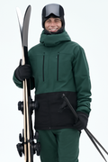 Snow Jacket Men Dark Blue/Black