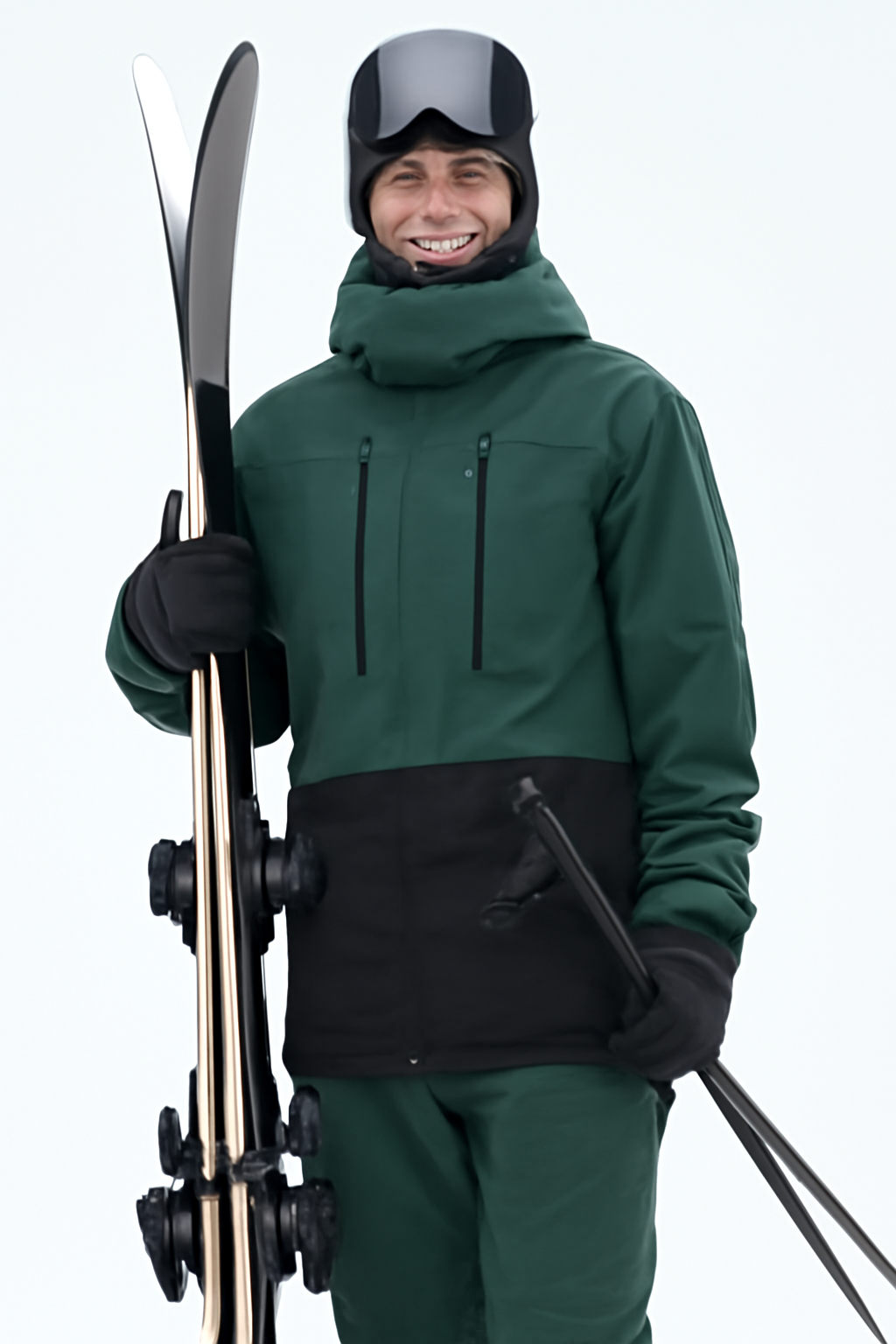 Snow Jacket Men Dark Blue/Black