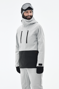 Snow Jacket Men Light Grey/Black