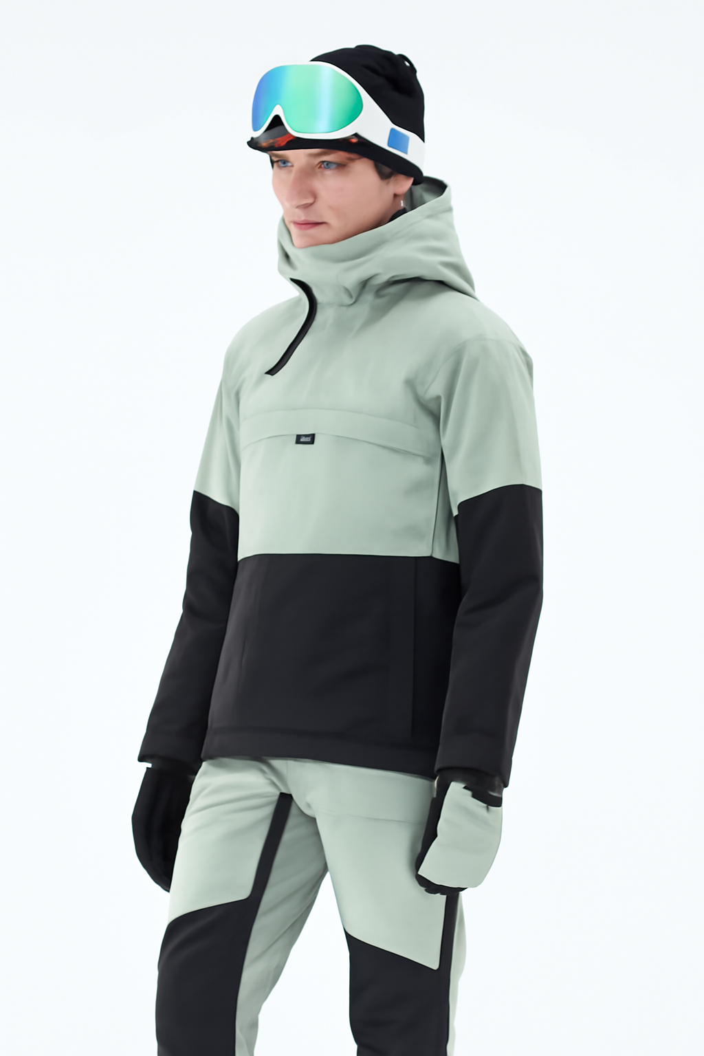 Snow Jacket Women Green/Black