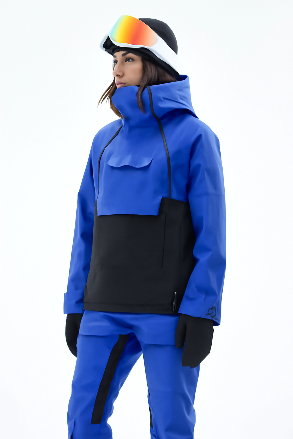 Snow Jacket Women Cobalt Blue/Black II