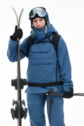 Snow Jacket Women Steel Blue