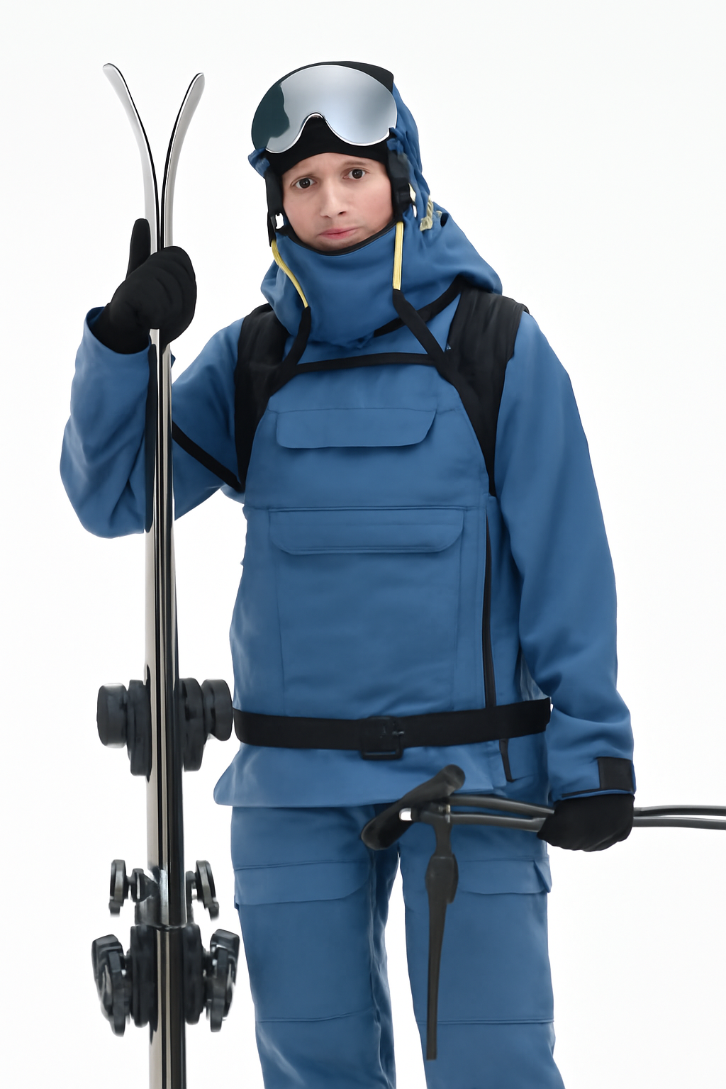 Snow Jacket Women Steel Blue