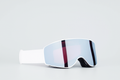 Goggles White with Black Mirror