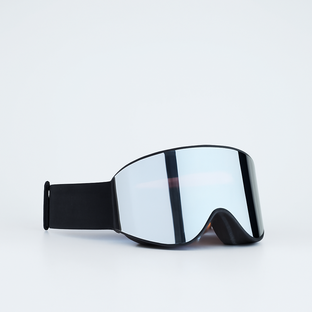 Goggles Black with Black Mirror