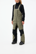 Snowboard Pants Women Greenish/Black