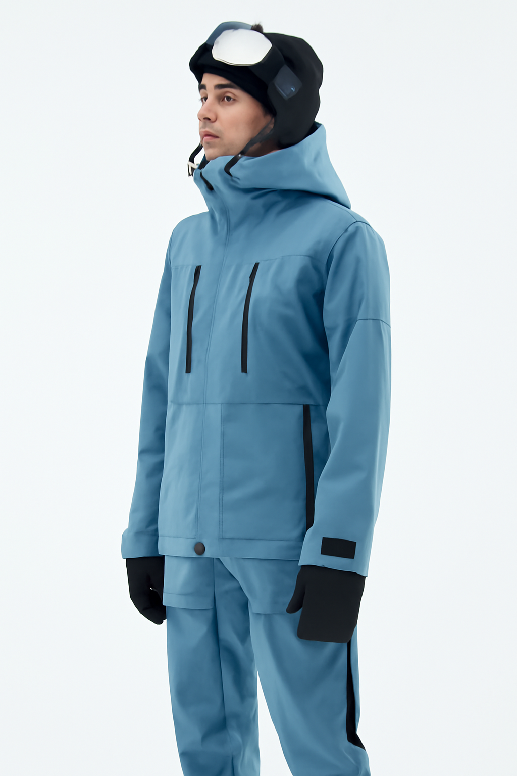Snowboard Jacket Women Blue Steel II