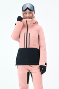 Snowboard Jacket Women Soft Pink/Black