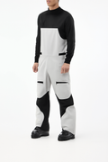 Ski Pants Men Light Grey/Black