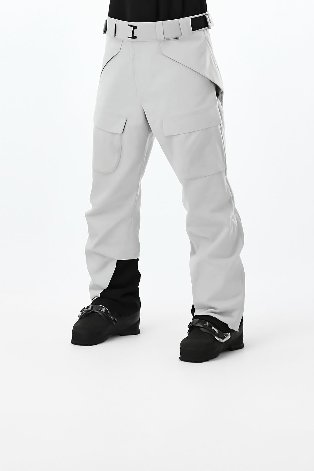 Snowboard Pants Men Light Grey