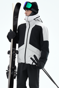 Snowboard Jacket Men Light Grey/Black