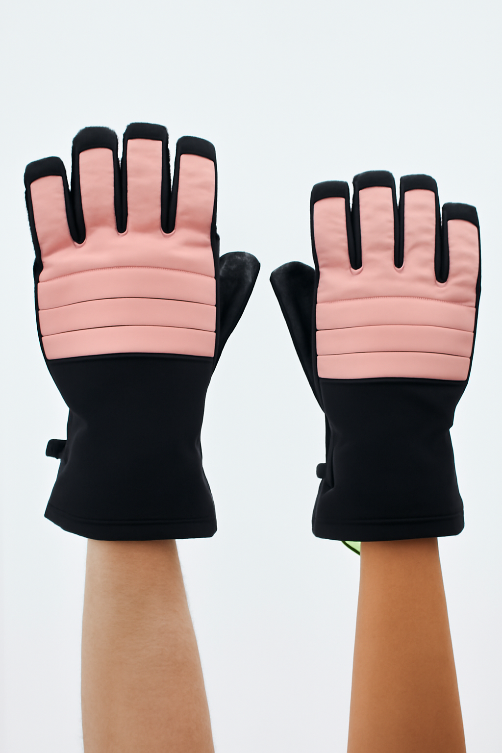 Ski Gloves Soft Pink