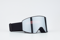Goggles Black with Silver Mirror