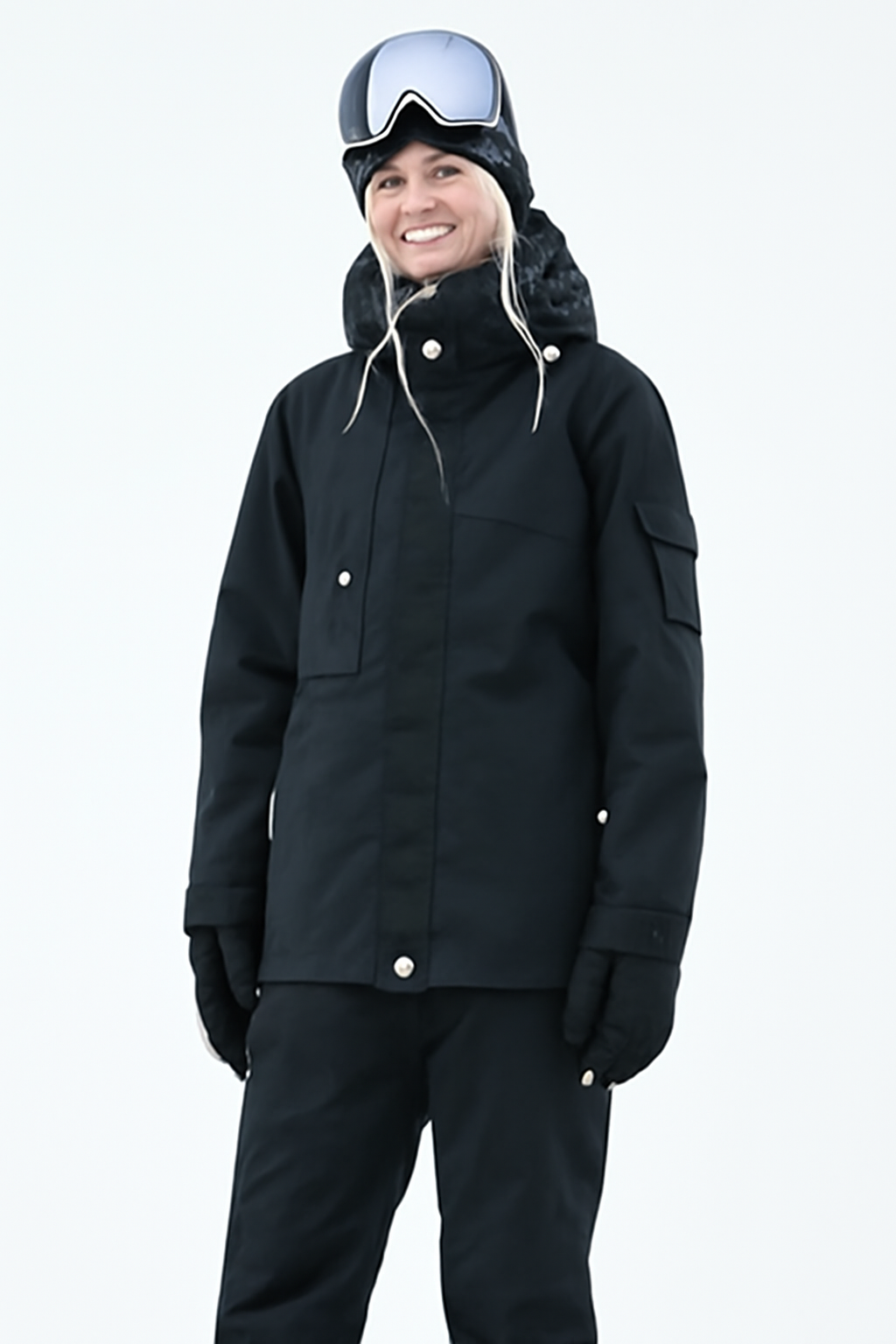 Snowboard Jacket Women Black