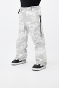 Snowboard Pants Men Grey Camo